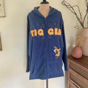 Y2K Tigger Fleece Hoodie